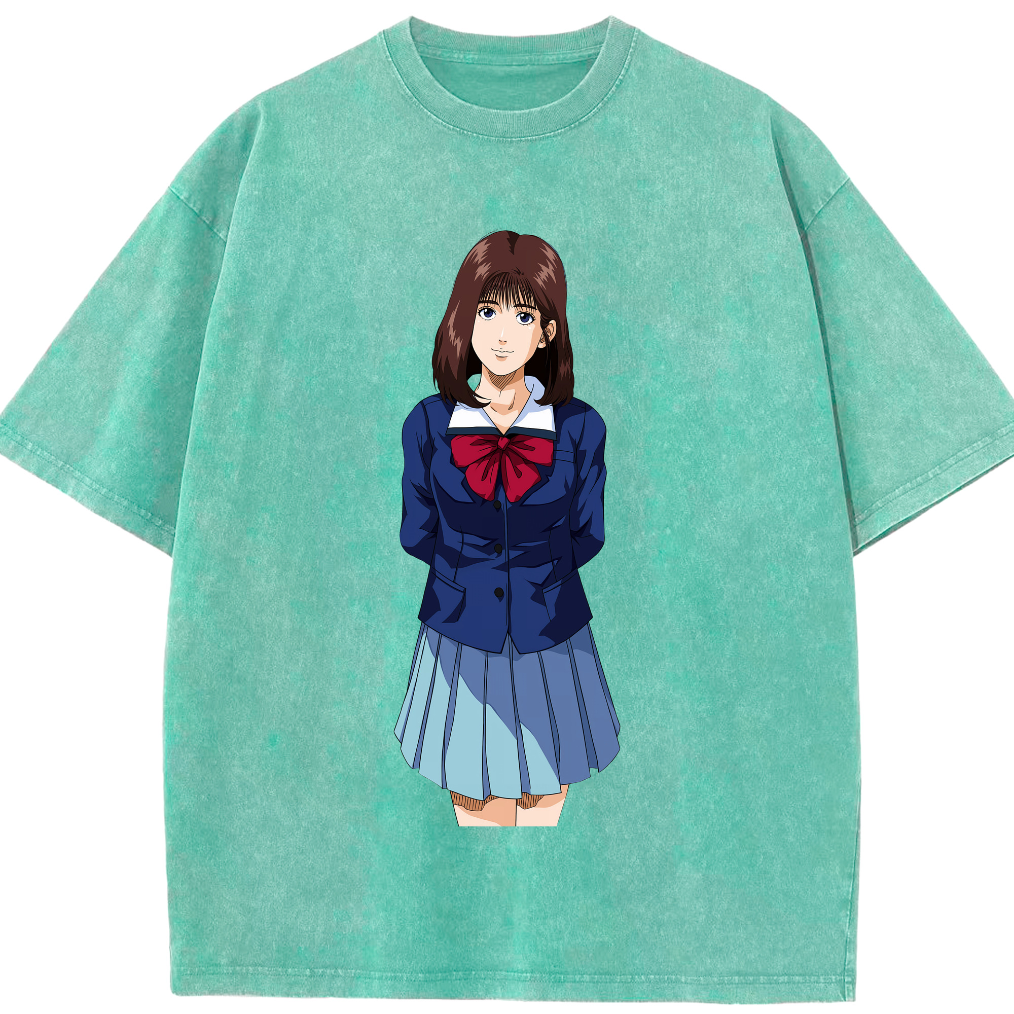 （画像用） SLAM DUNK／スラムダンク 綿100% ヴィンテージ風 半袖Tシャツ（フロントプリント）